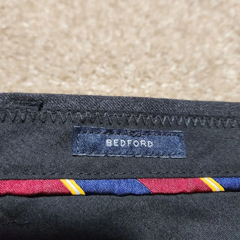 J. Crew Dress Pants Men 32X32 (33X30) Bedford Wool Straight Leg